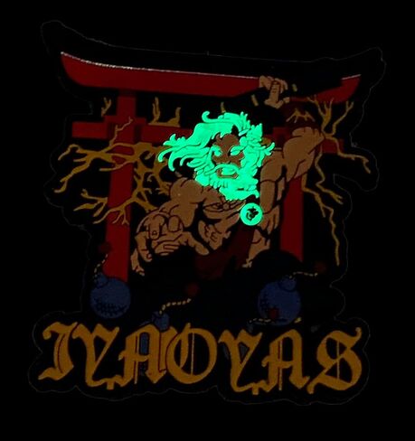 IYAOYAS Zeus PVC Patch, Hook and Loop, 4" in Kuwait