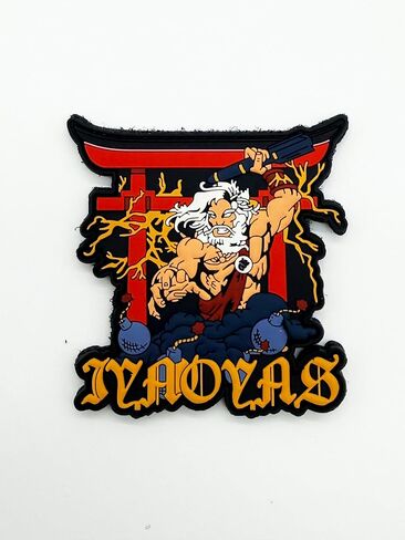 IYAOYAS Zeus PVC Patch, Hook and Loop, 4" in Kuwait