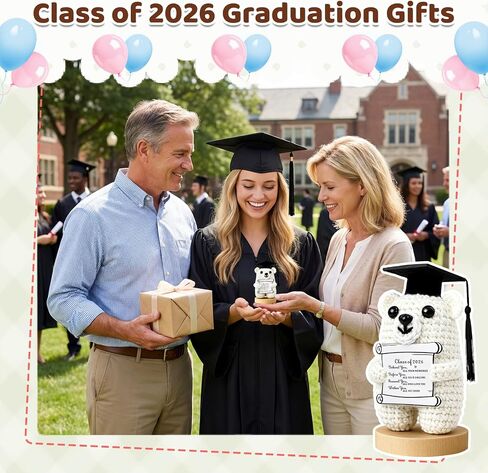 Kindergarten pre k 5th 8th Grade Graduation Gifts 2026 Graduation Bear Gifts for Boys Girls Her Him College High Middle School Bear Decor for Women Men Friend Students from Mom Dad Teacher in Saudi Arabia