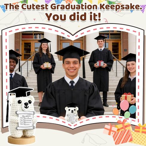 Kindergarten pre k 5th 8th Grade Graduation Gifts 2026 Graduation Bear Gifts for Boys Girls Her Him College High Middle School Bear Decor for Women Men Friend Students from Mom Dad Teacher in Saudi Arabia