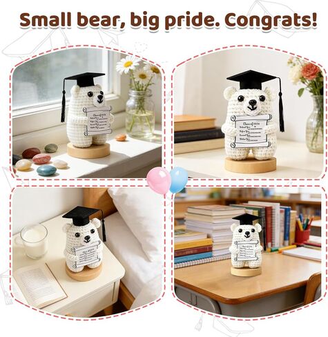 Kindergarten pre k 5th 8th Grade Graduation Gifts 2026 Graduation Bear Gifts for Boys Girls Her Him College High Middle School Bear Decor for Women Men Friend Students from Mom Dad Teacher in Saudi Arabia