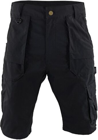 Mens Multi Pockets Cargo Shorts for Outdoor Casual and Workout, Relaxed fit Inseam 12 inch Knee Length Shorts in Kuwait