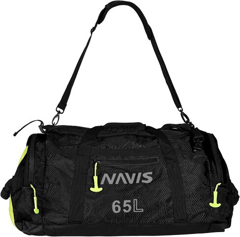 Sailing Duffel – High-Capacity Waterproof Dry Bag for Watersports and Fishing(Black,65L) in Saudi Arabia