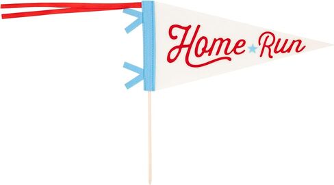 Home Run Baseball Felt Pennant Flag in Kuwait