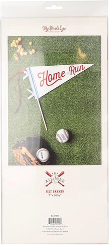 Home Run Baseball Felt Pennant Flag in Kuwait