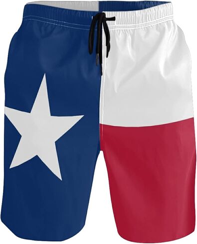 Cindly Mens Swim Trunks Beach Board Shorts Mesh Lining Swimwear Bathing Suits with Pockets in Saudi Arabia