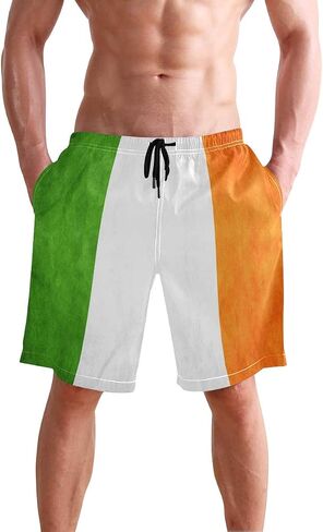 Cindly Mens Swim Trunks Beach Board Shorts Mesh Lining Swimwear Bathing Suits with Pockets in Saudi Arabia