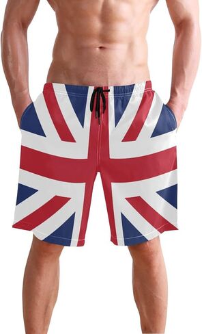 Cindly Mens Swim Trunks Beach Board Shorts Mesh Lining Swimwear Bathing Suits with Pockets in Saudi Arabia