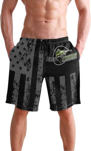 Cindly Mens Swim Trunks Beach Board Shorts Mesh Lining Swimwear Bathing Suits with Pockets in Saudi Arabia