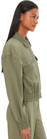 Liverpool Los Angeles Zip Front Jacket in Kuwait