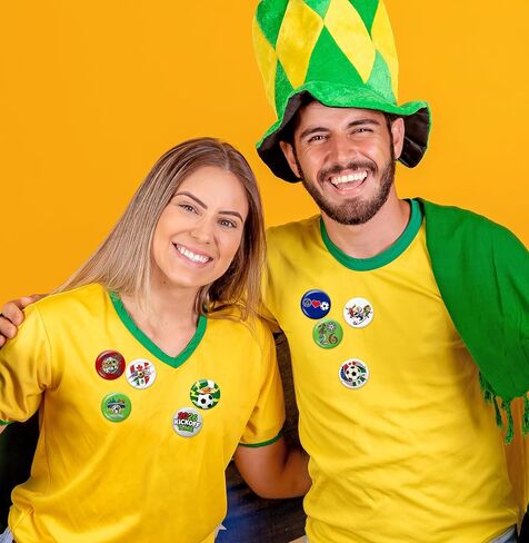 24Pcs 2026 World Soccer Button Pins America Canada Mexico Tinplate Badge Brooch Sports Themed Party Favors Decoration Game Day Accessories Souvenir Gift for Football Lovers Fans Clothes Backpacks Hats in Saudi Arabia