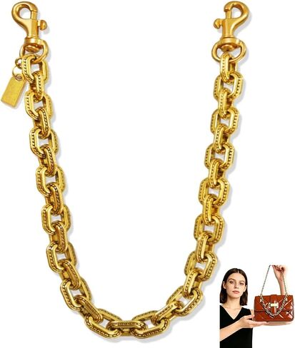 Pearl Purse Chain for Women: Gold Bag Chain Charm – DIY Decorative & 3 Inch Strap Extender for Handbag Crossbody Bracelet & Wallet | Gifts in Saudi Arabia
