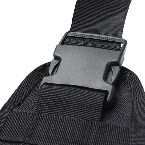 Tactical Crossbody Sling Bag, 600D Oxford Backpack with Molle System, Lightweight Multi-Pocket Bag for Hiking Camping Travel in Kuwait