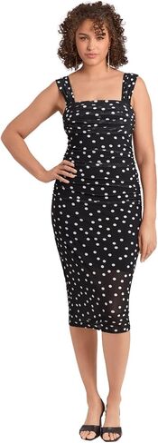 S3 Swim Women's Sculpting Full Body Control Draped Mesh Midi Dress with Built in Shapewear and Bra Support in Saudi Arabia
