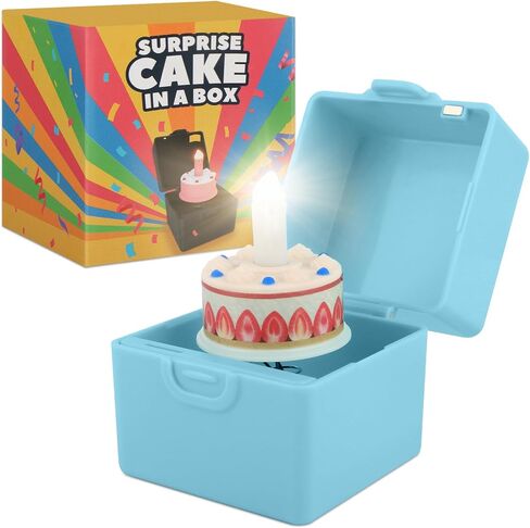 Green Convenience Happy Birthday Box,Lights,Music and Sound Cake Pop Up Birthday Box for Women Men,Wife Husband Mom Daughter Sister in Saudi Arabia