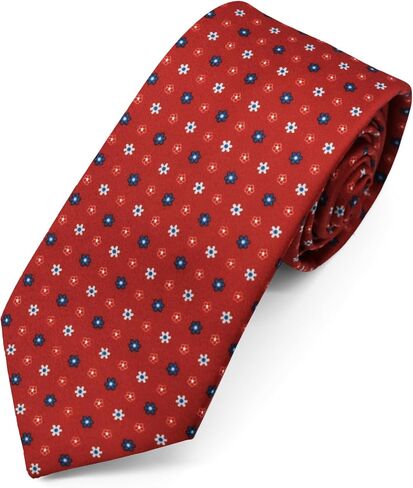 Floral Ties for Men, Skinny Neckties for Men Vintage Patterned Mens Tie for Business Wedding Banquet Dating in Kuwait