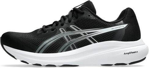ASICS Men's Gel-Contend 10 Running Shoes, 8, Black/White in Kuwait