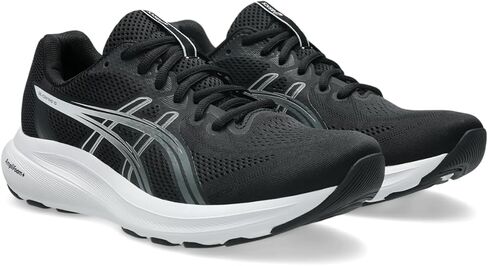 ASICS Men's Gel-Contend 10 Running Shoes, 8, Black/White in Kuwait