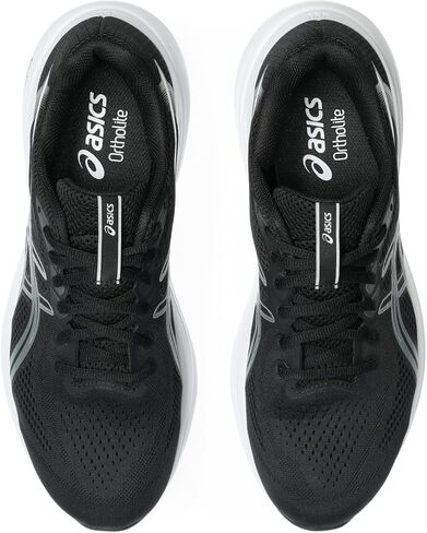ASICS Men's Gel-Contend 10 Running Shoes, 8, Black/White in Kuwait