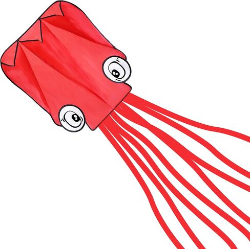 SYNCFUN Large Octopus Kite– Easy-Fly Design for Kids and Adults with 328ft Line, Giant Beach Kites for Outdoor Fun and Activities in Kuwait