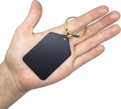 Keychain, Eiffel Tower, Personalized Engraving Included (Black Metal) in Saudi Arabia