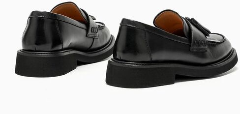 BEAU TODAY Womens Loafer Shoes, Tassel Loafers for Women, Slip-On Loafer Flats Leather Comfortable Non-Slip Casual Business Fashion Flat Shoes in Kuwait