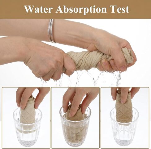 Thinp 4 Pcs Cotton Bra Liners, Bra Liners to Absorb Sweat Under Breasts Reusable Under Breasts Sweats Absorb Pads in Kuwait