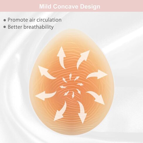 1 Piece Silicone Breast Form Mastectomy Prosthesis Teardrop Shape Bra Enhancer Inserts in Saudi Arabia
