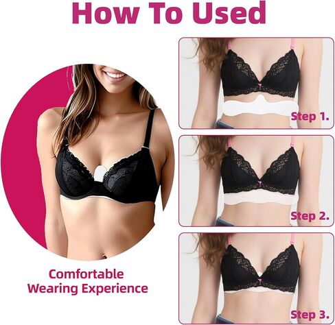 6 Pack Cotton Bra Liners to Absorb Sweat Under Breasts, Reusable Under Breast Sweat Pads, Moisture-Wicking & Breathable Bra Sweat Liners for Women in Saudi Arabia