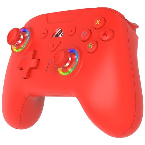 SUBSONIC – Wireless controller for Switch and Switch Oled – Wireless gamepad controller with LED, vibrations ant 6 axis gyro - Red in Kuwait