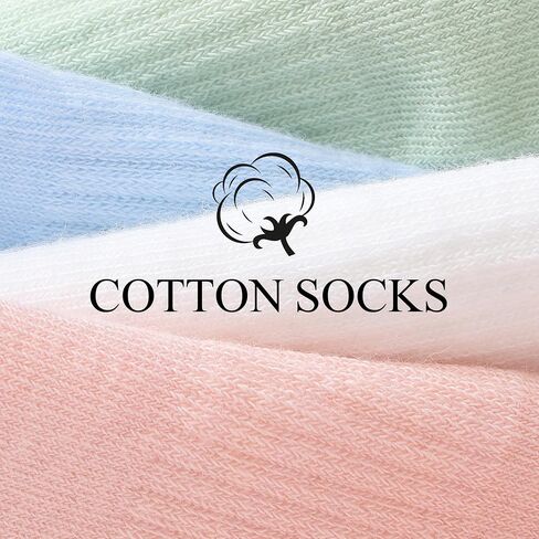 SIONCY 6 Pairs Ankle Socks for Women Cotton Low Cut Thin Casual Athletic Socks Breathable in Kuwait