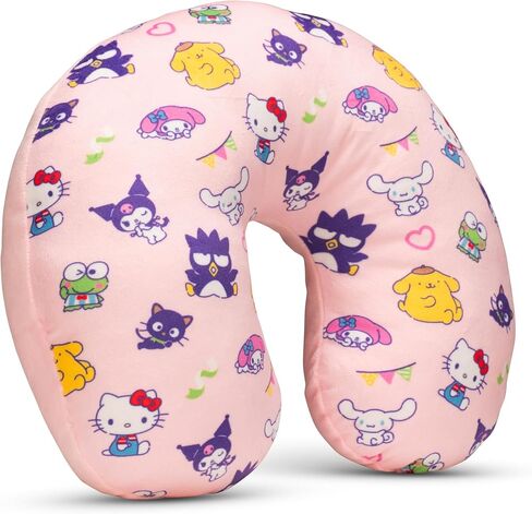 The Super Mario Galaxy Movie Travel Neck Pillow – Kids Soft Comfortable Airplane & Car Pillow, Portable Travel Gift, Ages 3-10, (100% Officially Licensed Product) By Franco in Kuwait