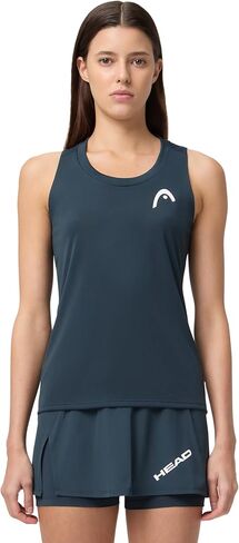 HEAD Women's Pro Tennis Tank Top – Moisture-Wicking Performance Athletic Tank for Tennis, Pickleball & Padel in Kuwait