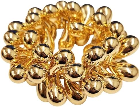 Kenneth Jay Lane, Gold Ball Necklace, Bracelets and Earrings in Kuwait