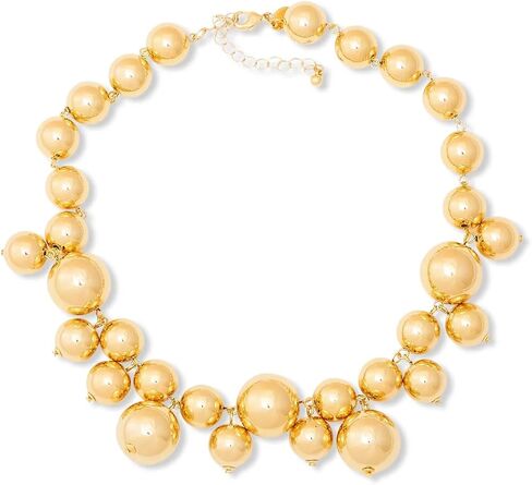 Kenneth Jay Lane, Gold Ball Necklace, Bracelets and Earrings in Kuwait