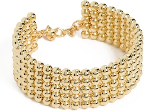 Kenneth Jay Lane, Gold Ball Necklace, Bracelets and Earrings in Kuwait
