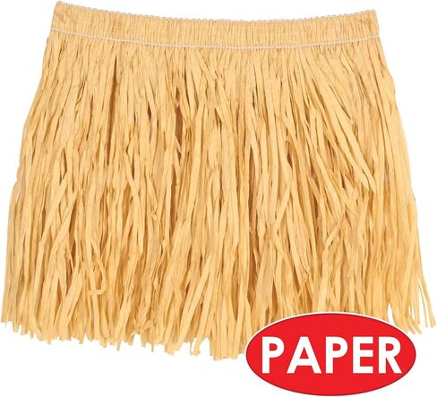 Beistle Child Mini Natural Hula Skirt (Pack of 3) in Kuwait