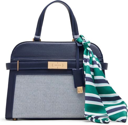 Anne Klein Women's Anne Klein Women's Belted Medium Satchel With Convertible Strap in Saudi Arabia