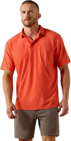 ARIAT Men's Charger 2.0 Classic Fit Polo in Kuwait