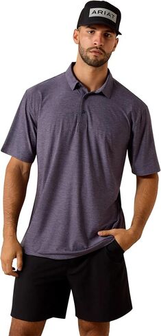 ARIAT Men's Charger 2.0 Classic Fit Polo in Kuwait