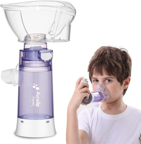 Inhaler Spacer for Adults, Nessi OTC Spacer, Spacer for Inhaler with Silicone Mask, Anti-Static Chamber & Exhalation Valve, Easy to Use & Clean(Adult-Large) in Saudi Arabia