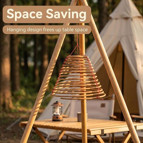 Hanging Citronella Incense Coil - Long Lasting 36 Hours Burn Time -Citronella Coil Outdoor for Patio, Backyard and Camping,5 Pack (7") in Saudi Arabia