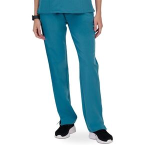 Yara Basic Scrub Pants for Women, Yoga Waistband, Anti-Wrinkle 4-Way Stretch, Moisture-Wicking with 5 Pockets in Saudi Arabia