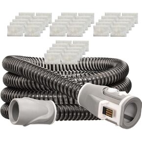 CPAP Tube Kit for Airsense 10-40 CPAP Filters and 6 Foot Heated CPAP Tube, Compatible with Airsense 10 and Aircurve 10 - Flexible CPAP Hose Prevents Rainouts in Saudi Arabia