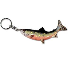 Hand Painted Brook Trout Fish Key Chain in Kuwait
