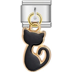 Italian Bracelet Charms,Compatible for 9mm Italian Charm Bracelets for Women,Men,Dangle,Pendant,Heart .ICG275 in Kuwait