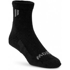 HOLLOW Alpaca Ankle Compression Socks for Women & Men, 15-20 mmHg – Circulation Support, Moisture Wicking, Large, Black in Saudi Arabia