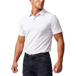 Performance Polo Shirts for Men, Moisture-Wicking Short Sleeve Golf Polo, Quick-Dry Shirt for Work, Travel & Sports in Saudi Arabia