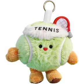 Soft Plush Ball Design Pen Keychain, Cute Bag Charm with Writing Function, Adorable Purse Charm Daily Use & Gifting in Kuwait