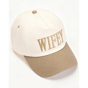 Wifey Embroidered Trucker Hat for Women | Bachelorette Party Favors, Honeymoon Gift, Wedding Decorations, Bride Accessory in Saudi Arabia